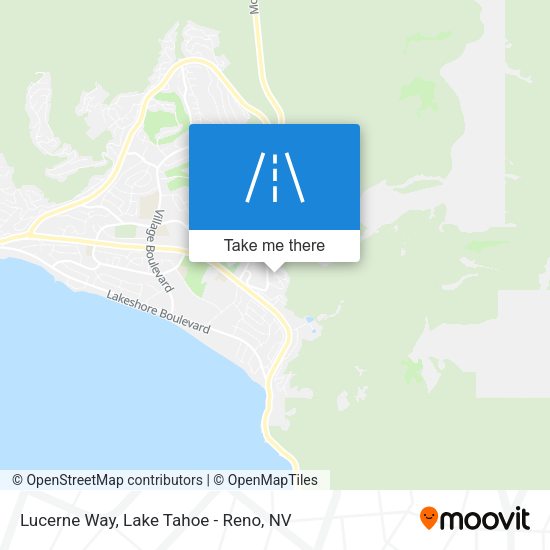 Lucerne Way map