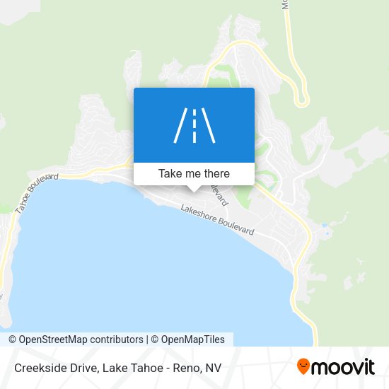 Creekside Drive map