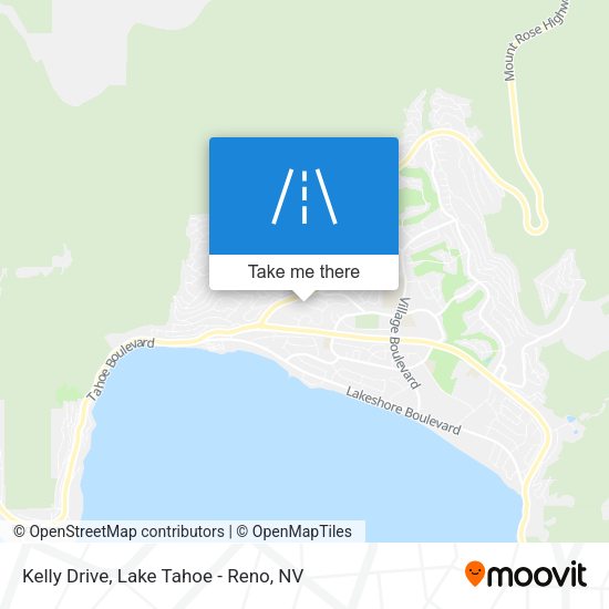 Mapa de Kelly Drive