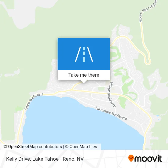 Kelly Drive map