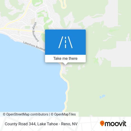 County Road 344 map