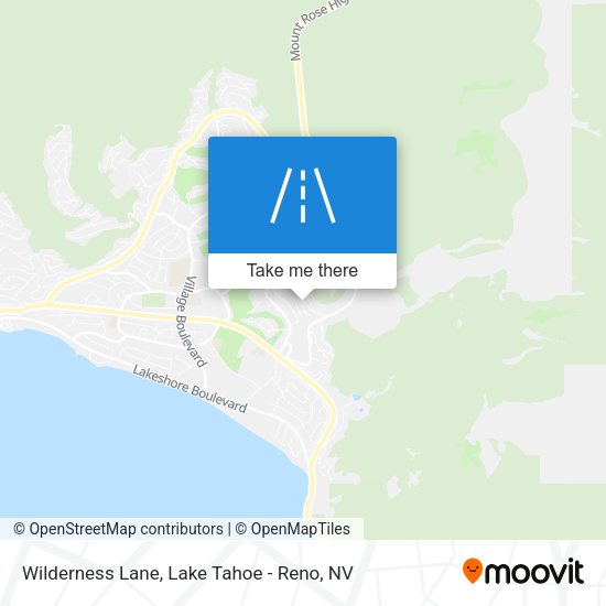 Wilderness Lane map