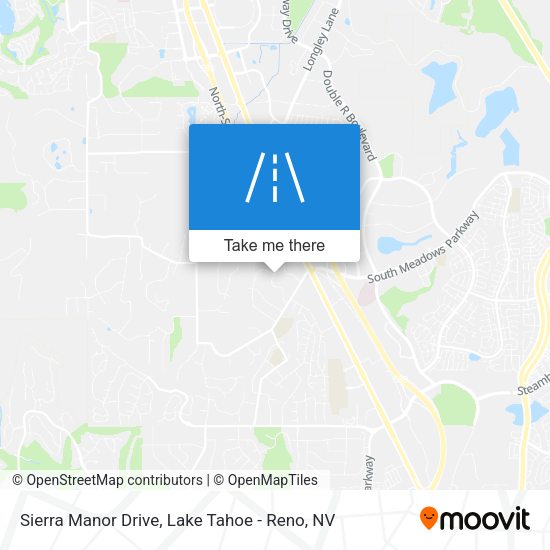 Sierra Manor Drive map