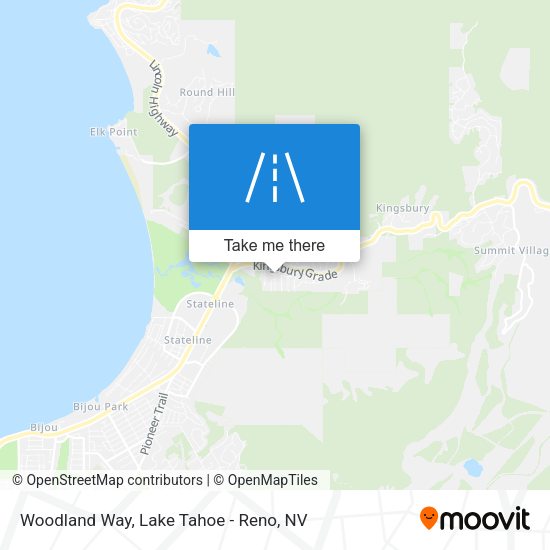 Woodland Way map