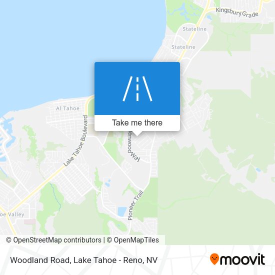 Woodland Road map