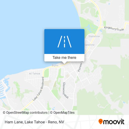 Mapa de Ham Lane