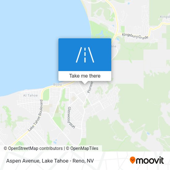 Aspen Avenue map