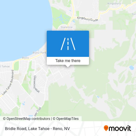 Bridle Road map