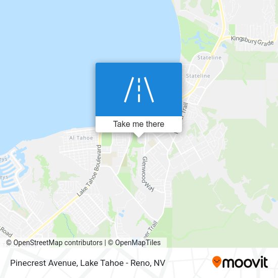 Pinecrest Avenue map