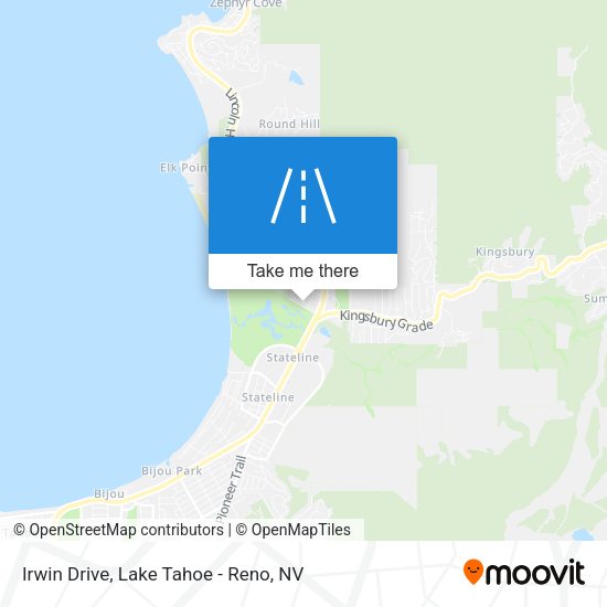 Mapa de Irwin Drive