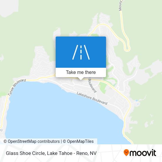 Mapa de Glass Shoe Circle