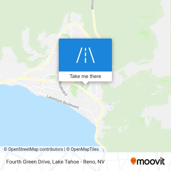 Fourth Green Drive map