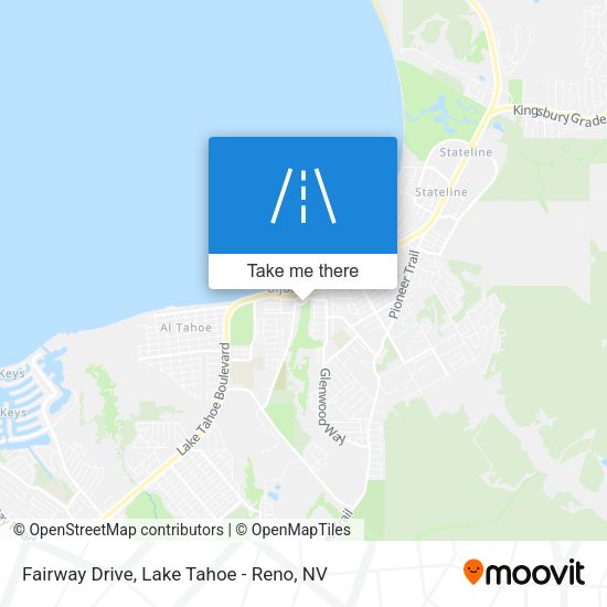 Mapa de Fairway Drive