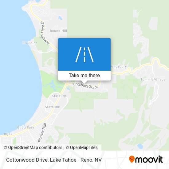 Cottonwood Drive map