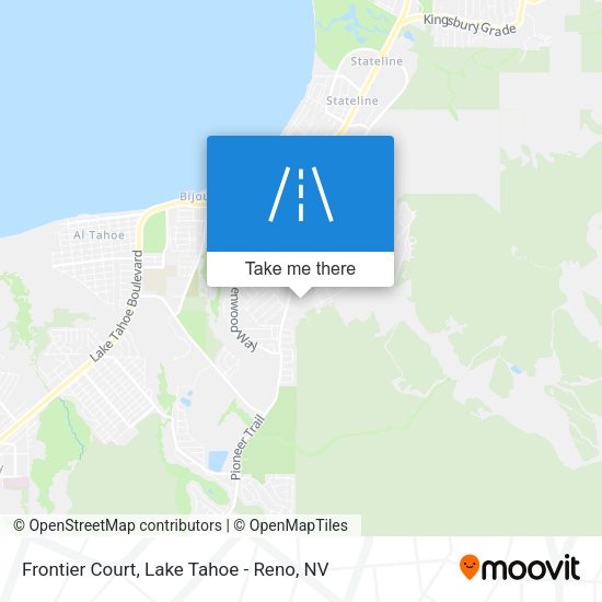 Frontier Court map