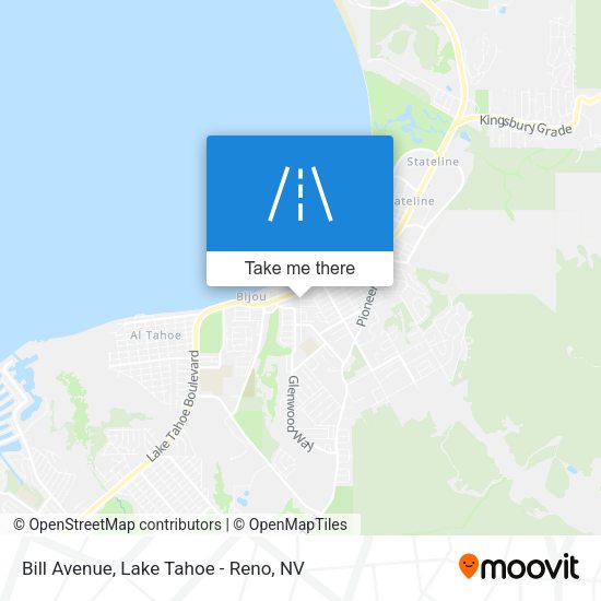 Bill Avenue map