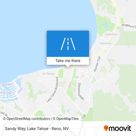 Mapa de Sandy Way