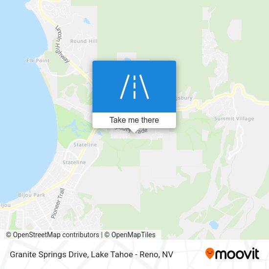 Granite Springs Drive map