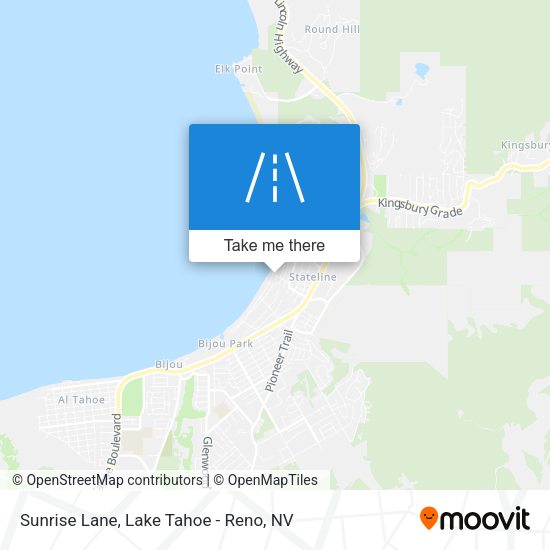 Sunrise Lane map