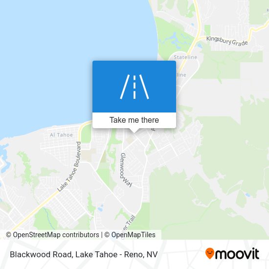 Mapa de Blackwood Road