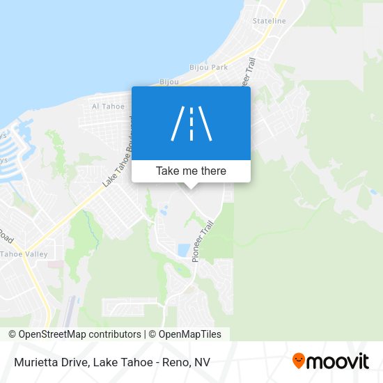 Murietta Drive map
