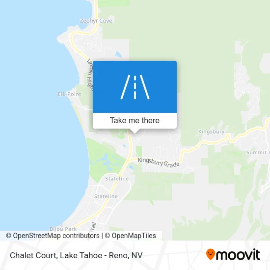 Chalet Court map