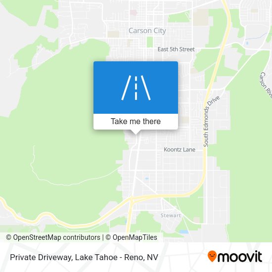 Private Driveway map