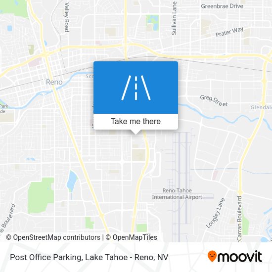 Mapa de Post Office Parking