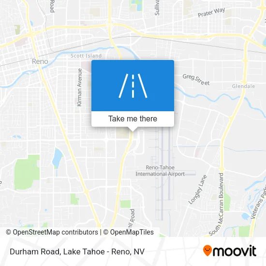 Durham Road map