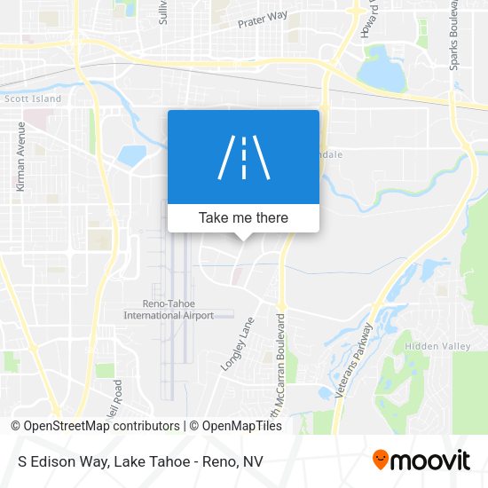 Mapa de S Edison Way
