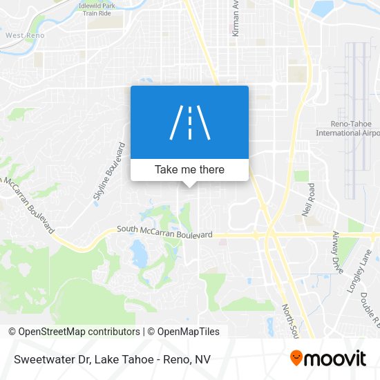 Sweetwater Dr map