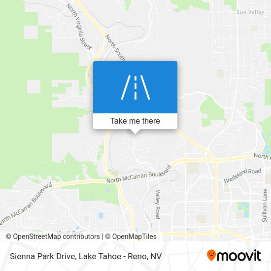 Sienna Park Drive map