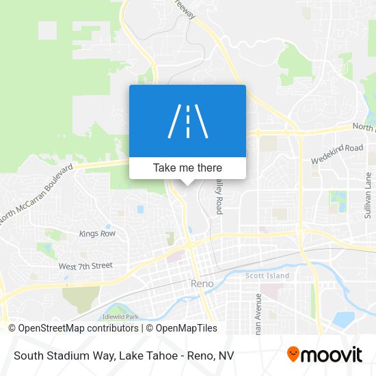 Mapa de South Stadium Way