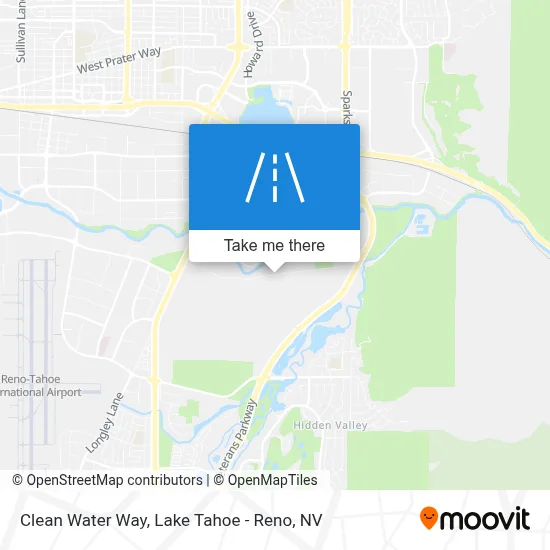 Clean Water Way map