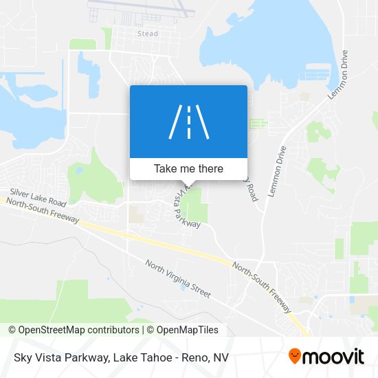 Mapa de Sky Vista Parkway