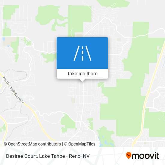 Desiree Court map