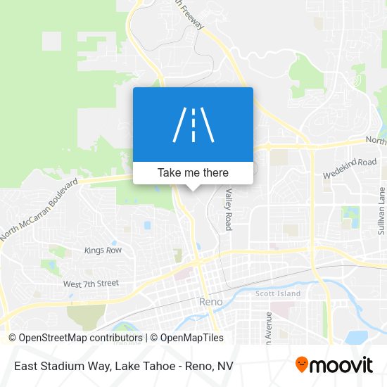 Mapa de East Stadium Way