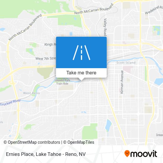 Mapa de Ernies Place