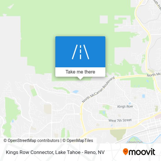 Kings Row Connector map