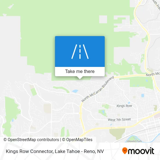 Kings Row Connector map