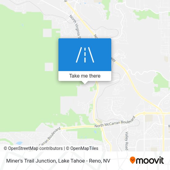 Mapa de Miner's Trail Junction