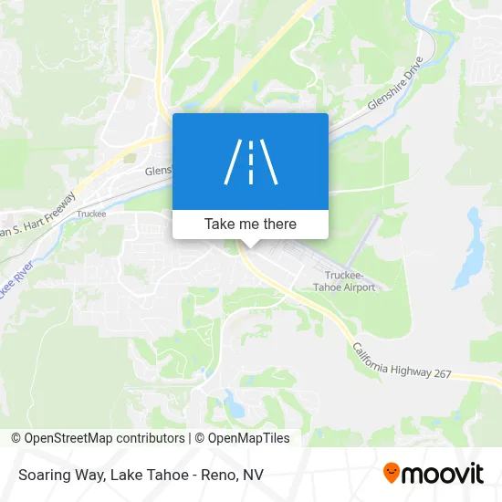 Soaring Way map