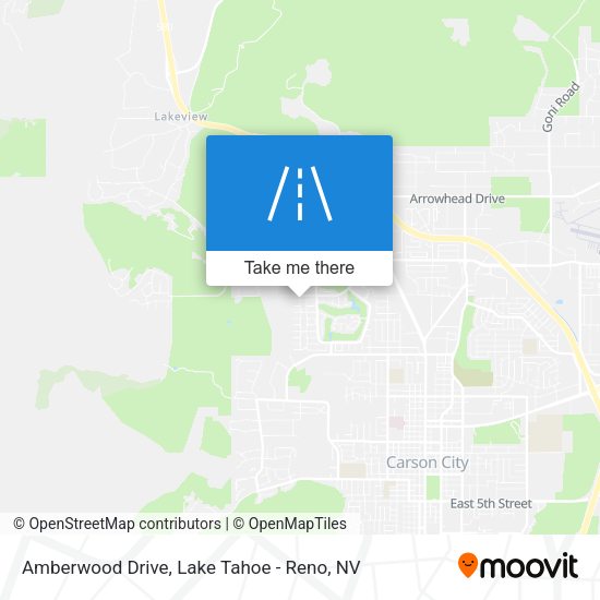 Mapa de Amberwood Drive