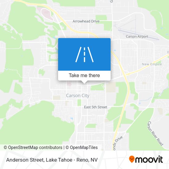 Anderson Street map