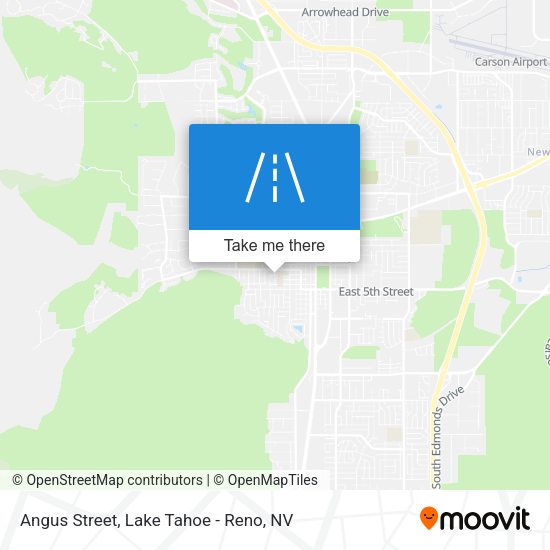 Angus Street map
