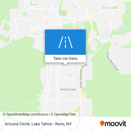 Arizona Circle map