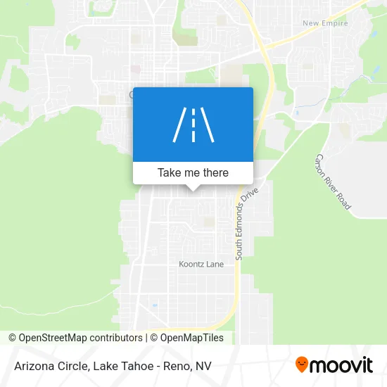 Arizona Circle map
