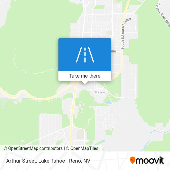 Mapa de Arthur Street