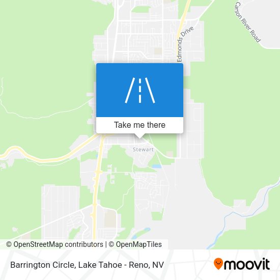 Barrington Circle map