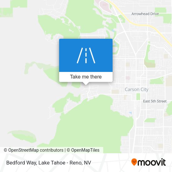 Bedford Way map